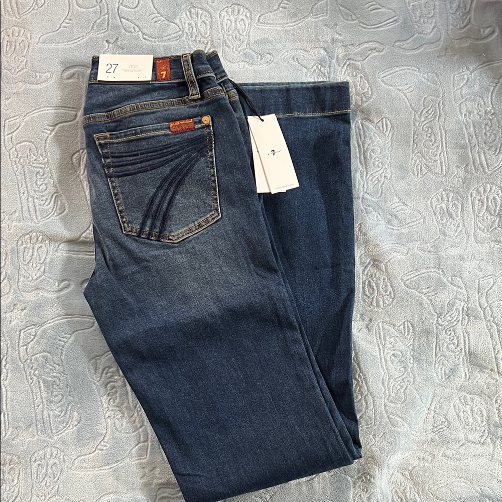 7 For All Mankind Dojo Flare Leg Trouser
